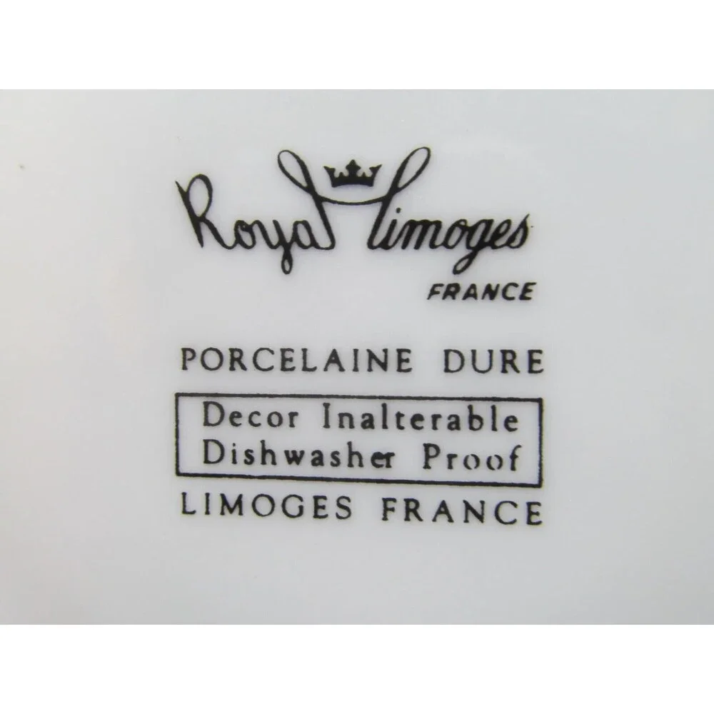 Royal Limoges Porcelaine Dure France 3